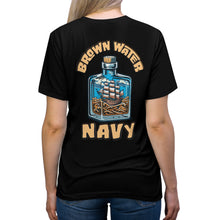 Load image into Gallery viewer, Brown Water Navy T-Shirt