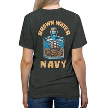 Load image into Gallery viewer, Brown Water Navy T-Shirt