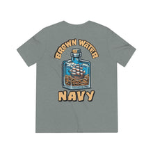 Load image into Gallery viewer, Brown Water Navy T-Shirt
