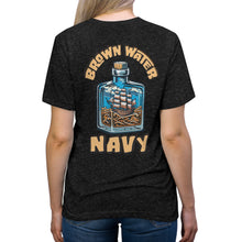Load image into Gallery viewer, Brown Water Navy T-Shirt