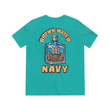 Load image into Gallery viewer, Brown Water Navy T-Shirt