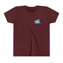 Load image into Gallery viewer, Powered By Dinosaurs Youth Short Sleeve Tee