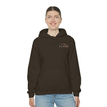 Load image into Gallery viewer, T.R MATSON COLLAB HOODIE: NEVER DOWN, NEVER OUT