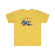 Load image into Gallery viewer, F-18 Christmas Too Lit To Quit T-Shirt