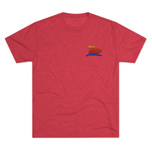 Load image into Gallery viewer, E-2 Sunset Theme - "Fo's Do It From Behind" Men's Tri-Blend Crew Tee