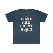 Load image into Gallery viewer, Navy Tailhook White SHB T-Shirt