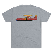 Load image into Gallery viewer, E-2 Sunset Theme - No Words Men's Tri-Blend Crew Tee