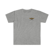 Load image into Gallery viewer, Navy Tailhook White SHB T-Shirt