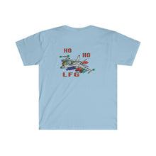 Load image into Gallery viewer, F-18 Christmas Ho Ho Ho LFG T-Shirt