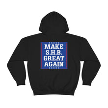 Load image into Gallery viewer, Navy Tailhook SHB Unisex Heavy Hooded Sweatshirt