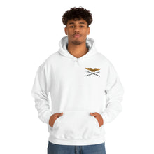 Load image into Gallery viewer, Navy Tailhook SHB NFO Hooded Sweatshirt