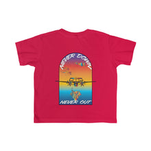 Load image into Gallery viewer, Kid's T.R. MATSON COLLAB: NEVER DOWN, NEVER OUT