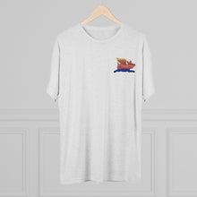 Load image into Gallery viewer, E-2 Sunset Theme - “Go Ugly Early” Unisex Tri-Blend Crew Tee