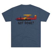 Load image into Gallery viewer, E-2 Sunset Theme - "Got Dome" Men's Tri-Blend Crew Tee