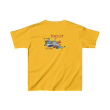Load image into Gallery viewer, Kids F-18 Christmas Too Lit To Quit Tee