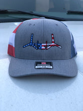 Load image into Gallery viewer, 'Merica V-22 Osprey on AMAZING AMERICA Trucker