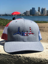 Load image into Gallery viewer, 'Merica V-22 Osprey on AMAZING AMERICA Trucker