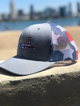 Load image into Gallery viewer, 'Merica V-22 Osprey on AMAZING AMERICA Trucker