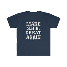 Load image into Gallery viewer, Navy Tailhook White SHB T-Shirt