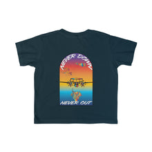 Load image into Gallery viewer, Kid's T.R. MATSON COLLAB: NEVER DOWN, NEVER OUT