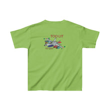 Load image into Gallery viewer, Kids F-18 Christmas Too Lit To Quit Tee