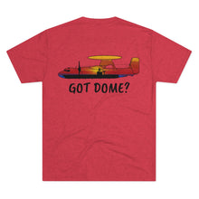 Load image into Gallery viewer, E-2 Sunset Theme - "Got Dome" Men's Tri-Blend Crew Tee