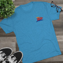Load image into Gallery viewer, E-2 Sunset Theme - "Got Dome" Men's Tri-Blend Crew Tee