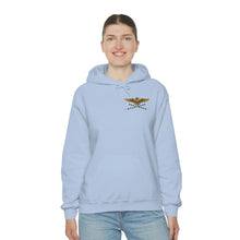 Load image into Gallery viewer, Navy Tailhook SHB Unisex Heavy Hooded Sweatshirt