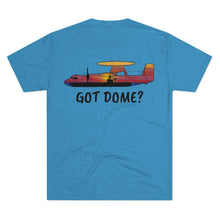 Load image into Gallery viewer, E-2 Sunset Theme - "Got Dome" Men's Tri-Blend Crew Tee