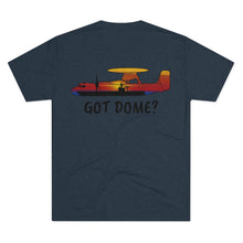 Load image into Gallery viewer, E-2 Sunset Theme - "Got Dome" Men's Tri-Blend Crew Tee