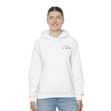 Load image into Gallery viewer, T.R MATSON COLLAB HOODIE: NEVER DOWN, NEVER OUT