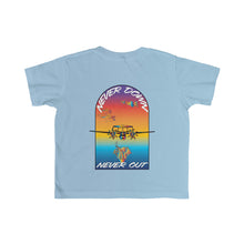 Load image into Gallery viewer, Kid's T.R. MATSON COLLAB: NEVER DOWN, NEVER OUT