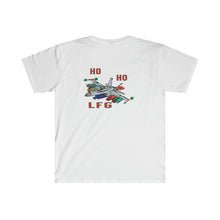Load image into Gallery viewer, F-18 Christmas Ho Ho Ho LFG T-Shirt