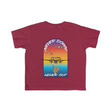 Load image into Gallery viewer, Kid's T.R. MATSON COLLAB: NEVER DOWN, NEVER OUT
