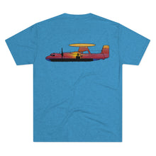 Load image into Gallery viewer, E-2 Sunset Theme - No Words Men's Tri-Blend Crew Tee