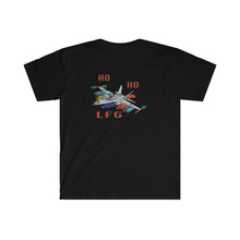Load image into Gallery viewer, F-18 Christmas Ho Ho Ho LFG T-Shirt