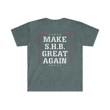 Load image into Gallery viewer, Navy Tailhook White SHB T-Shirt