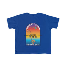 Load image into Gallery viewer, Kid's T.R. MATSON COLLAB: NEVER DOWN, NEVER OUT