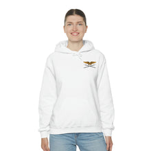 Load image into Gallery viewer, Navy Tailhook SHB NFO Hooded Sweatshirt