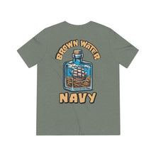 Load image into Gallery viewer, Brown Water Navy T-Shirt
