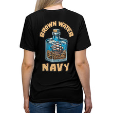 Load image into Gallery viewer, Brown Water Navy T-Shirt
