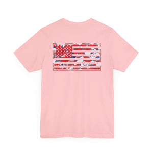 LJ Logo America Camo Tee