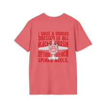 Load image into Gallery viewer, 'I Want a Woman Dressed in All Black' Gothic E-2 Hawkeye Tee
