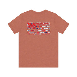 LJ Logo America Camo Tee