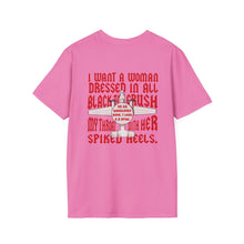 Load image into Gallery viewer, 'I Want a Woman Dressed in All Black' Gothic E-2 Hawkeye Tee
