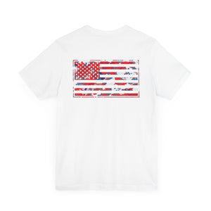 LJ Logo America Camo Tee