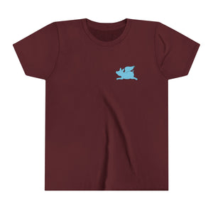 Powered By Dinosaurs Youth Short Sleeve Tee