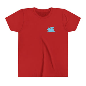 Powered By Dinosaurs Youth Short Sleeve Tee