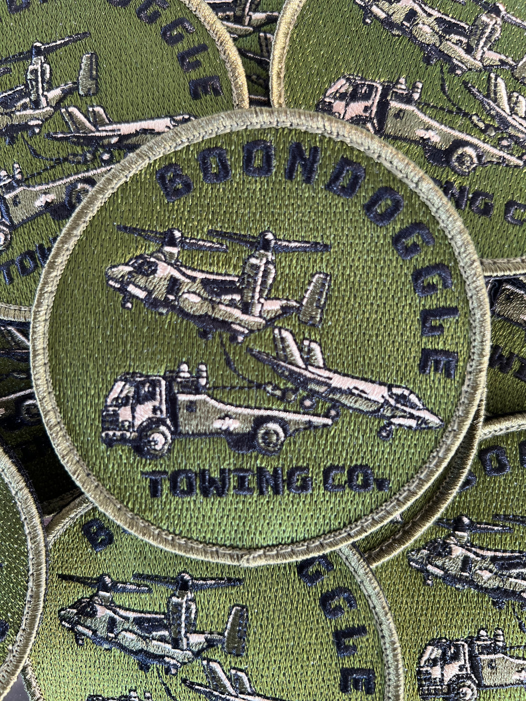 Boondoggle Towing Company V-22/F-35 Patch