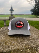 Load image into Gallery viewer, F-18 Rhino Leather American Flag Hat
